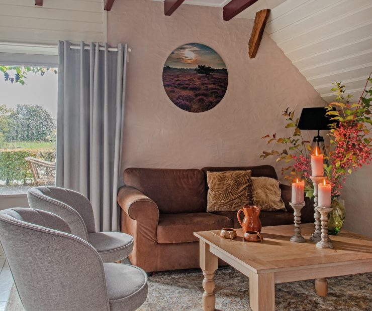 Drie persoons vakantiehuisje